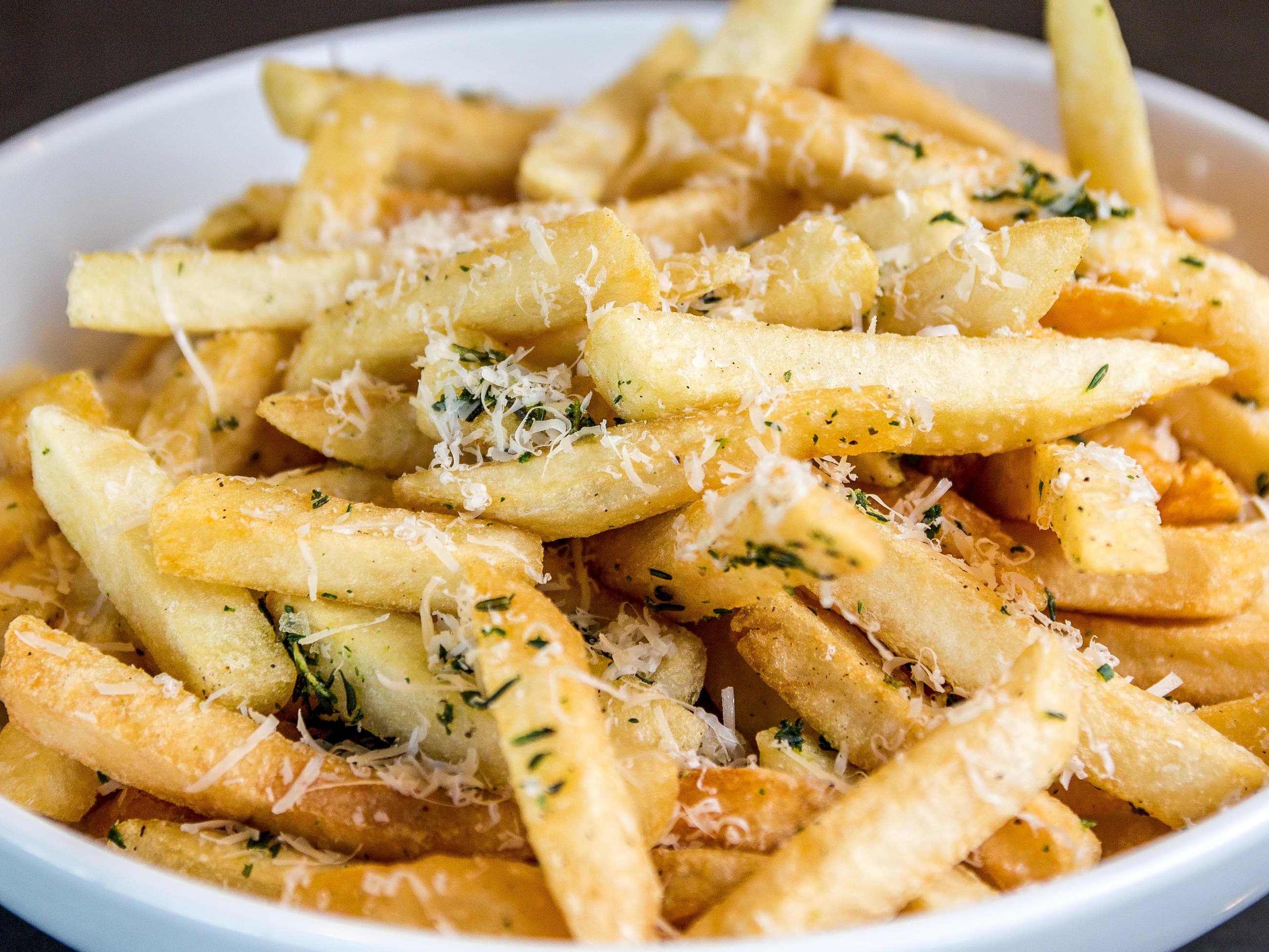 Parmesan and herb fries